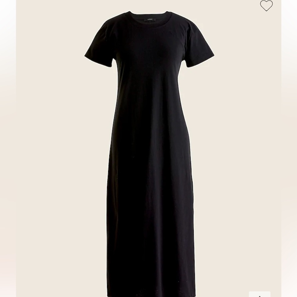 J. Crew Black Maxi Dress